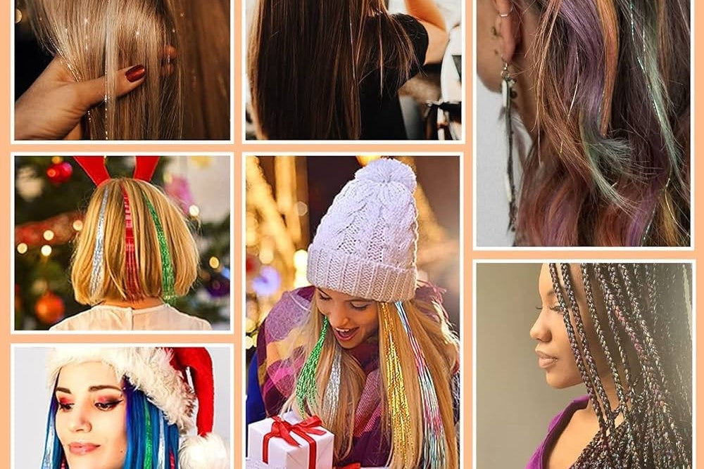 Why Hair Tinsel Is the Perfect Holiday Trend for 2024